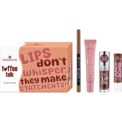 toffee talk brown lip set