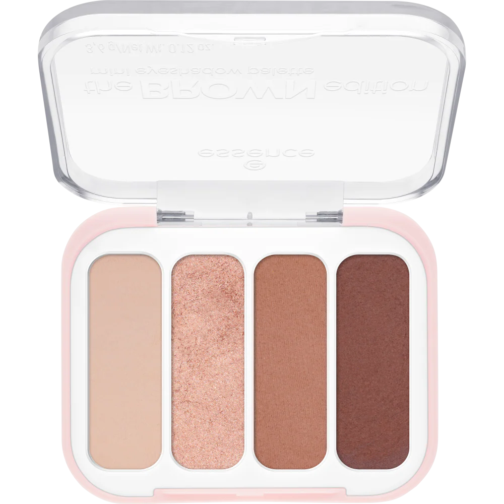 the BROWN edition mini eyeshadow palette