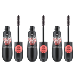 bye bye panda eyes! smudge-proof volumizing and defining mascara 3 pack